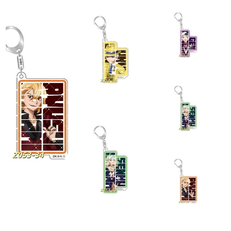 เกมใหม่อะนิเมะอะคริลิคพวงกุญแจจี้ Nanami Ryusui พวงกุญแจ Dollfor ของขวัญ Asagiri Saionji Ukyo Ishiga