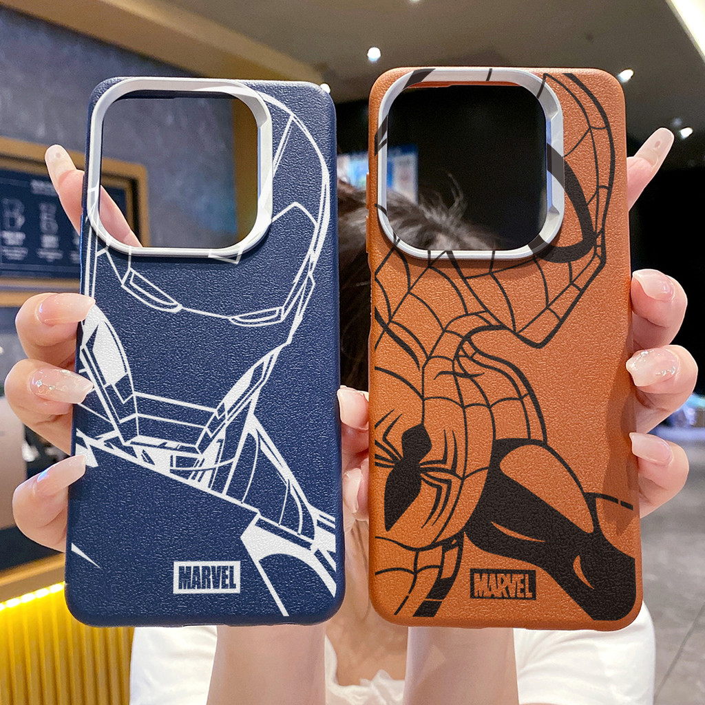 เข้ากันได้กับ Infinix Hot 60i 50i 40i 40 Pro 30i Play Smart 10 9 8 Spider-Man Case Anti Drop Cover P