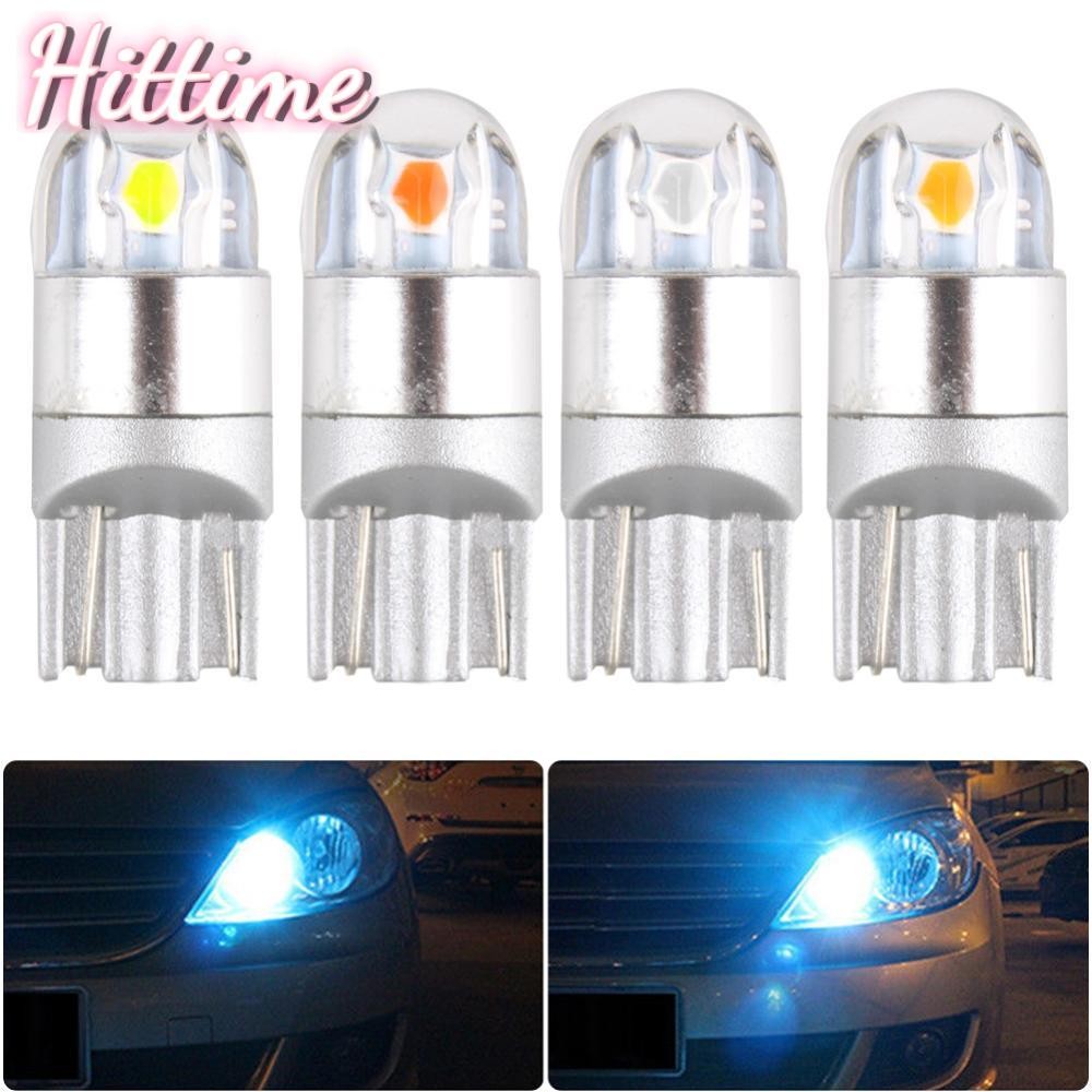 HITTIME 1 PC T10 W5W 168 ภายในรถไฟอ่านหนังสือ 12V DC Auto โคมไฟสีขาว H9Z9