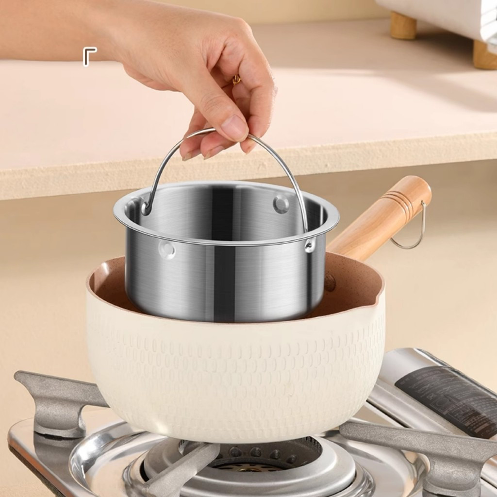 🔥ส่งจากคลังสินค้าไทย ชามไข่นึ่งสแตนเลส 304 ถ้วยซุปตุ๋นความต้านทานอุณหภูมิสูง ชามอาหารเด็กหนา ชามต้มไข่ เครื่องครัว - รูปที่ 6