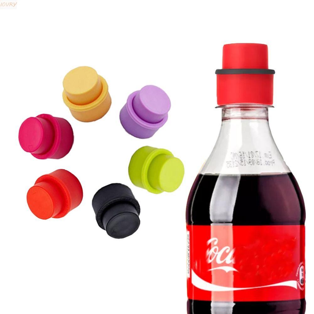 IVORY ขวดโซดาด้านบนขวดปั๊ม Caps Cola Push Type Sealer Carbonated Saver Lid