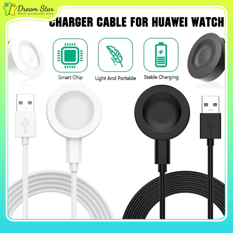 สายชาร์จไร้สายชาร์จหัวเดียว For Huawei Fit 4/fit 4 Pro/Watch 4 3 Pro GT4 GT3/3Pro/3SE GT2 Pro/Pro EC