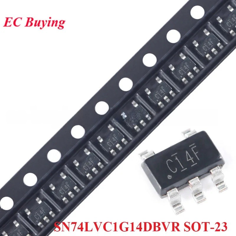 20 ชิ้น/10 ชิ้น SN74LVC1G14 SN74LVC1G14DBVR 74LVC1G14GV SOT23-5 74LVC1G14 C14F SOT-23-5 SMD IC ชิปวงจรรวมใหม่เดิม