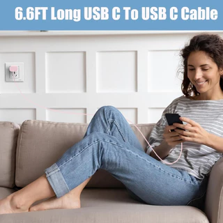 รับประกัน 1 ปี สายชาร์จ Typec to Typec หัวชาร์จ pd 25w usb-c 3a Fastcharging เหมาะสำหรับ Galaxy pad phone Android AAA