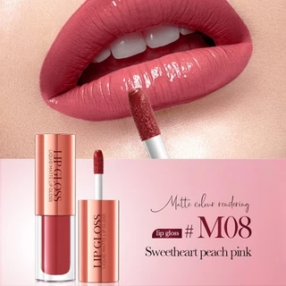 พร้อมส่ง✨ลิปสติก ลิปกลอส เนื้อลิขวิดแมตต์ ให้ความชุ่มชื้น ติดทนยาวนาน กันน้ำ กันเหงื่อ Sadoer Lipstick
