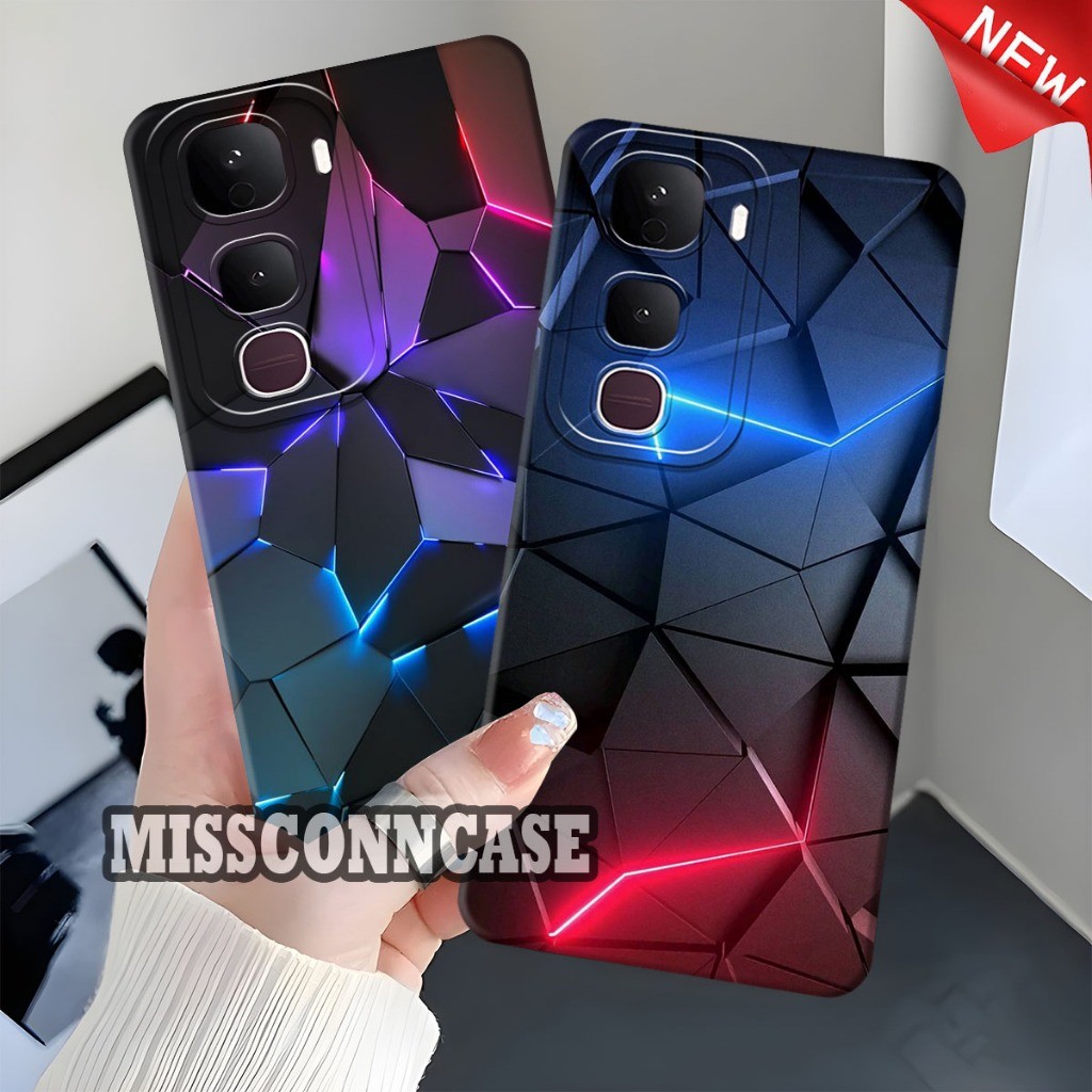 HP Softcase VIVO Y400 4G/5G - VIVO Y04S - VIVO Y04 - VIVO Y29 4G/5G Abstract Motif - เคสอินเทรนด์ - 