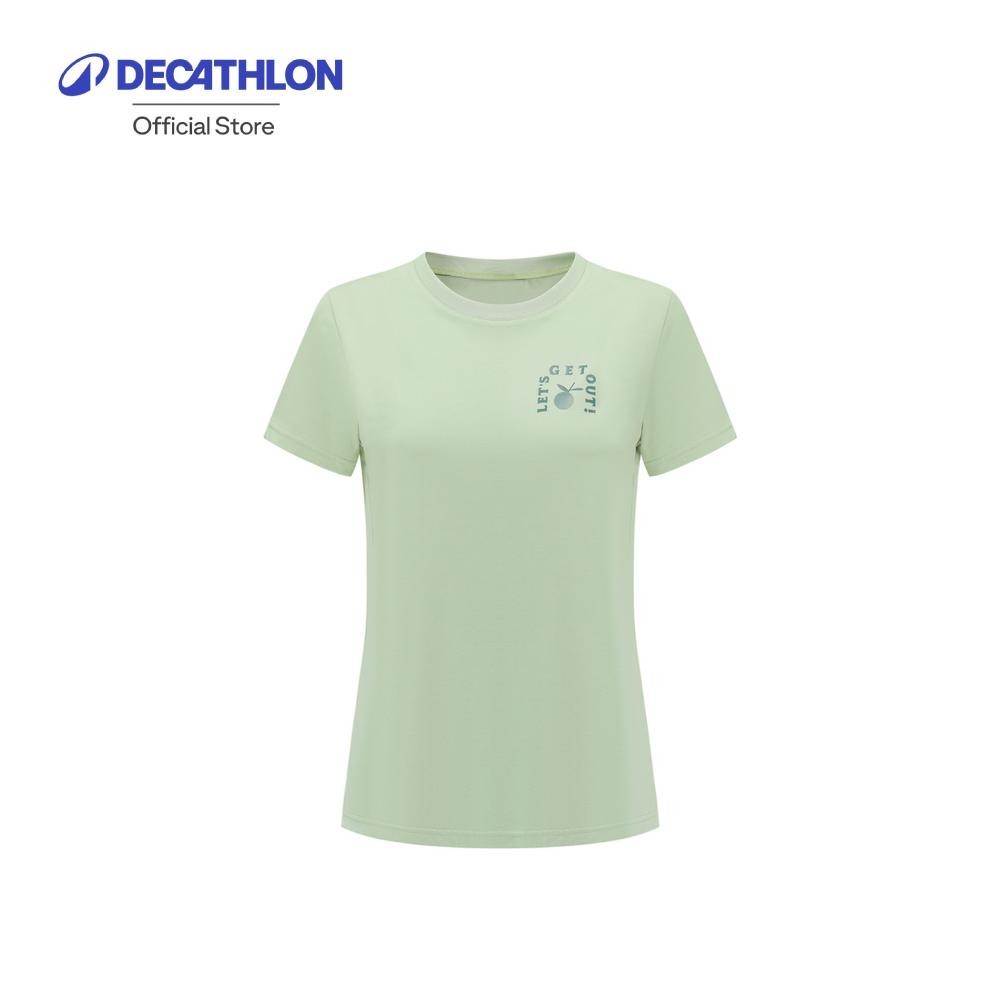 Decathlon W  T-Shirt NH500 เสื้อยืดเดินป่าสำหรับผู้หญิงรุ่น NH500