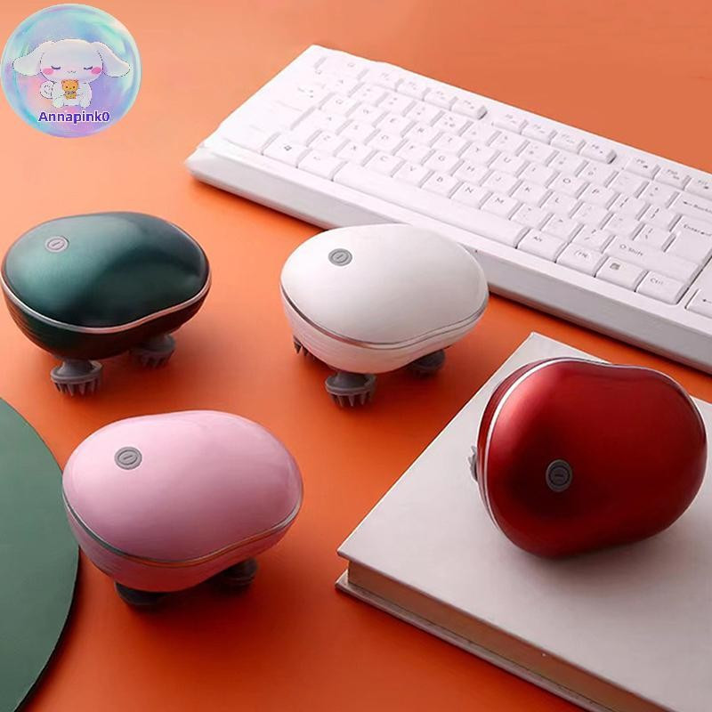 หมีน้อยร้านขายของชํา Anap Octopus ไฟฟ้าแมวนวด Body Massager Health Care ผ่อนคลายไหล่คอหัวนวดหนังศีรษ