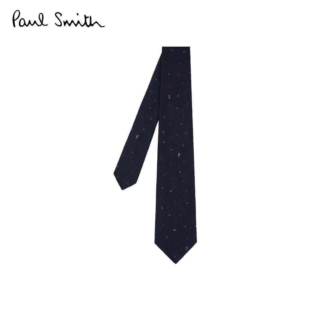 Paul Smith เน็คไทผู้ชาย รุ่น M1A-0TIE-T41639-49 สีกรมท่า