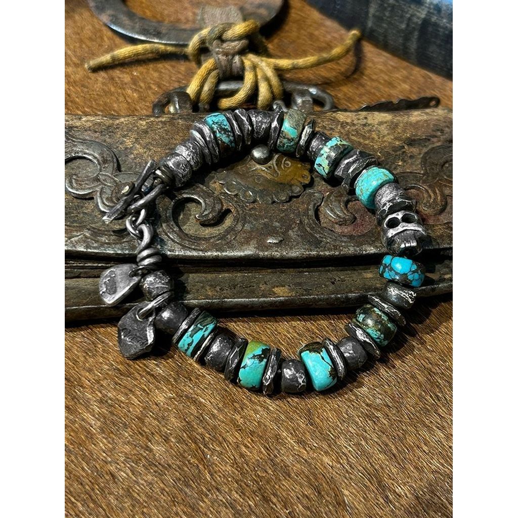 ✨< Darth Vader > Misong Distressed Heavy Handmade Bracelet ทิเบตหยาบ <      20251018