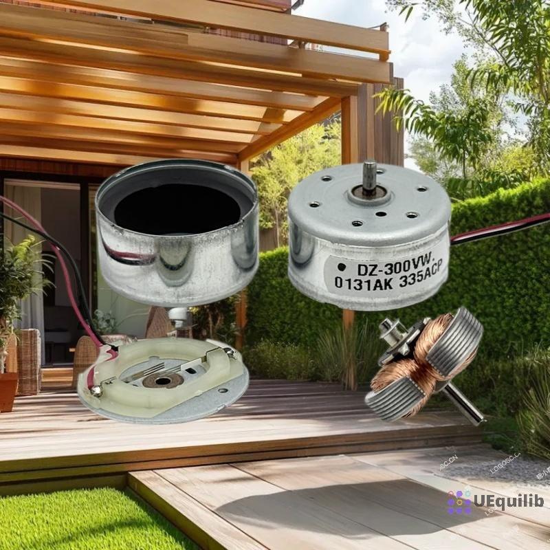 Uequilib 1 ชิ้น 300 Micro DC มอเตอร์ 24 มม.รอบแกน 2 มม.เพลา 3 V-6 V 3.7 V 5 V 6 V 7550RPM สําหรับ DI