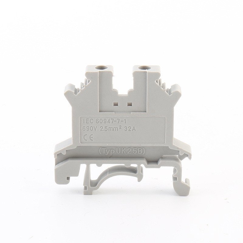 Grounding Double Layer 5N Rail ประเภท 6N10N Terminal 3N Terminal ไอเสียแรงดันไฟฟ้า UK2.5B ประกัน Cur