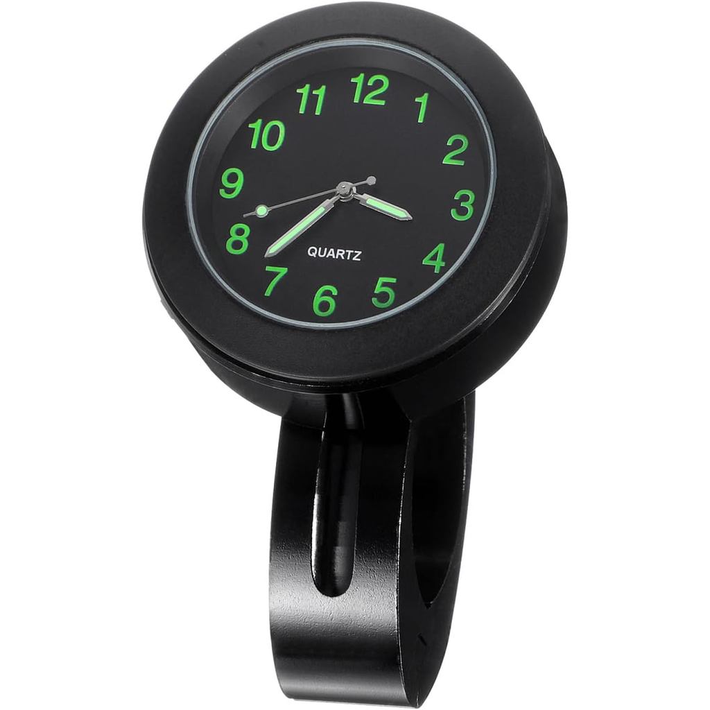 7/8 Handlebar Luminous Dial นาฬิการถจักรยานยนต์, Handlebar Shock นาฬิกาควอตซ์สําหรับรถจักรยานยนต์, C