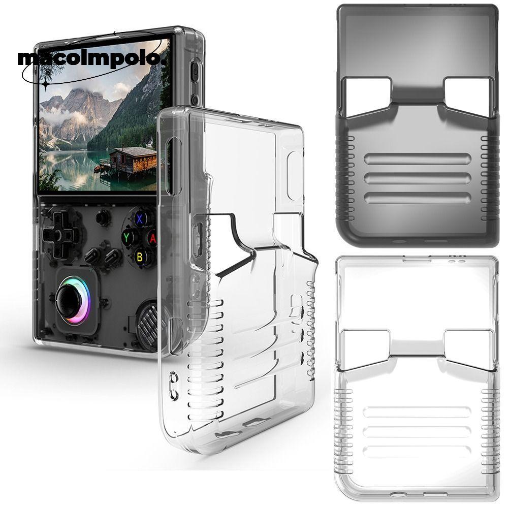 ฝาครอบป้องกัน,คอนโซลเกมป้องกัน TPU,เคสนิ่มโปร่งใสกันกระแทกคุณภาพสูงสําหรับอุปกรณ์เสริม ANBERNIC RG40XXV