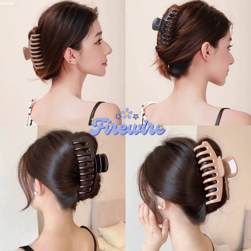 Firewire🔥พร้อมส่ง🔥 กิ๊ปหนีบผม สไตล์เกาหลีมินิมอล ขนาดใหม่ สีพื้น VO-58