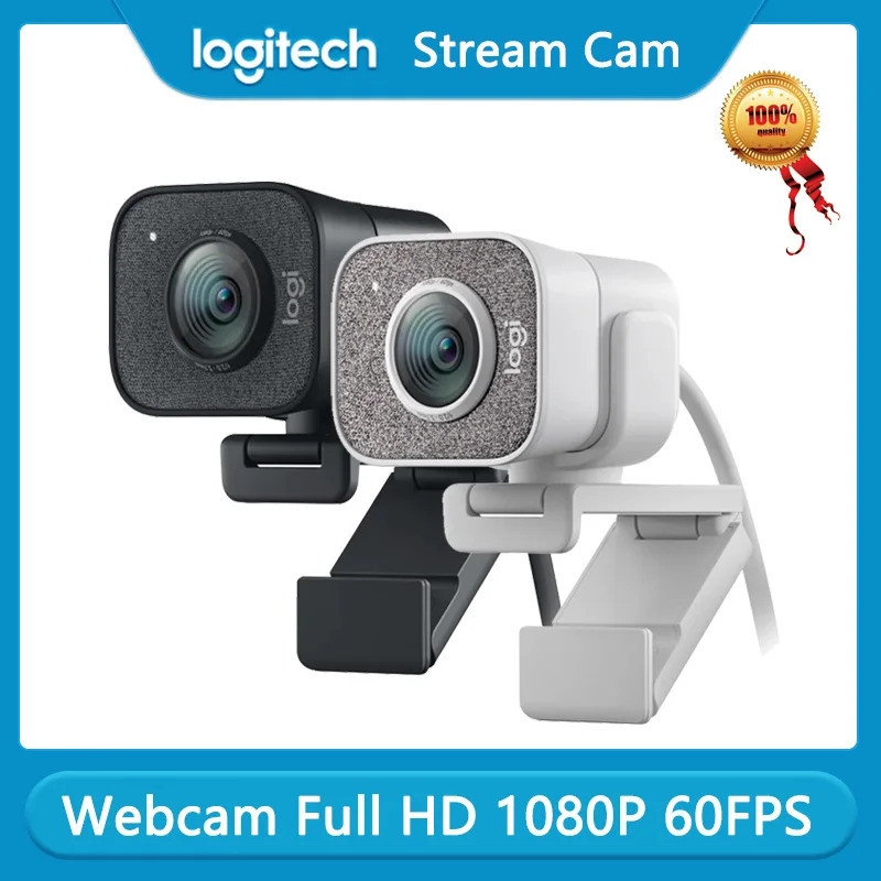 Logitech Streamcam Webcam Professional Usb Hd 1080p / 60fps ออโต้โฟกัสในตัว - กล้องเว็บไมโครโฟน