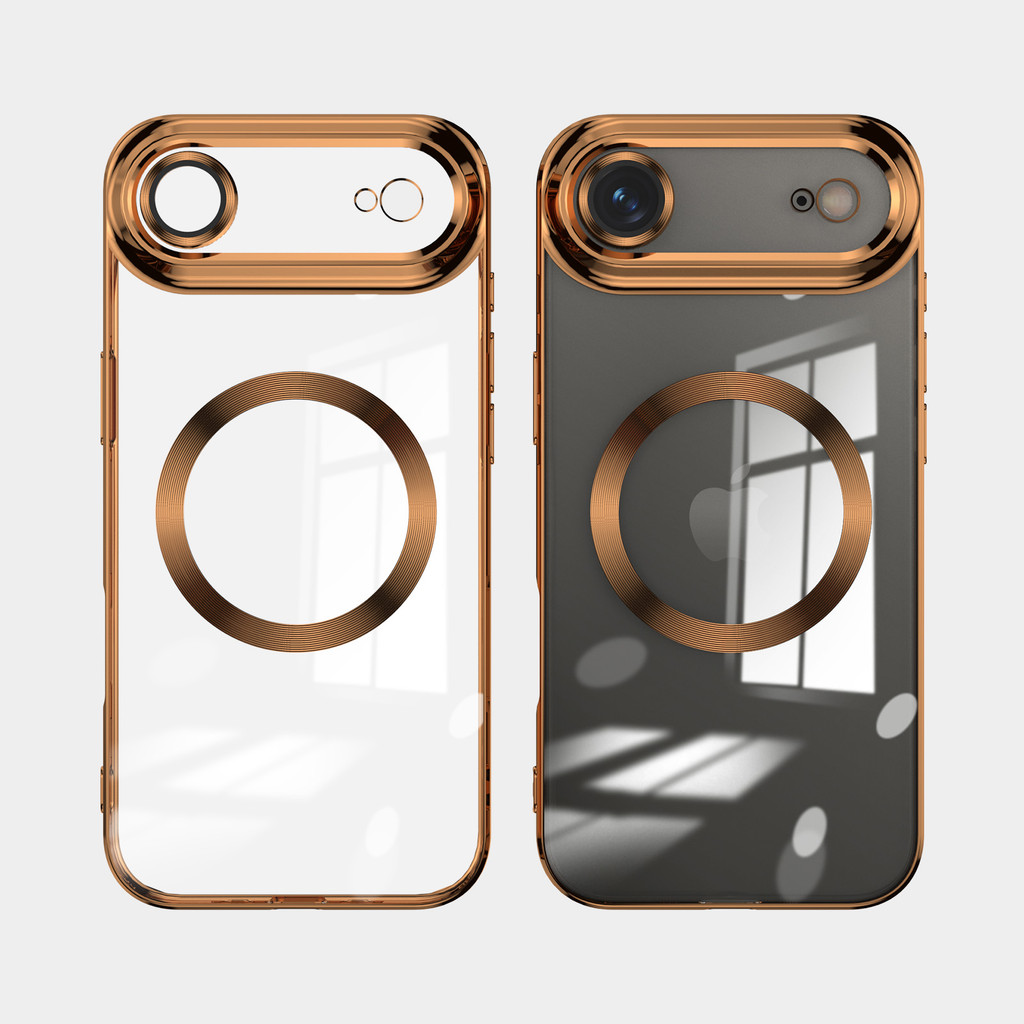 เคส iPhone Air กันกระแทกมาตรฐานทหาร พร้อมที่รองรับแม่เหล็ก ชาร์จไร้สายได้ ป้องกันกล้องครบจบในใบเดียว เคส iPhone 17 Pro Max เคสไอโฟน