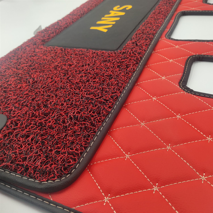 Sany SANY155 205 245H 305 385 465H-C9 พรม Hook-Mounting เครื่อง Excavator Cabin เท้า Mat