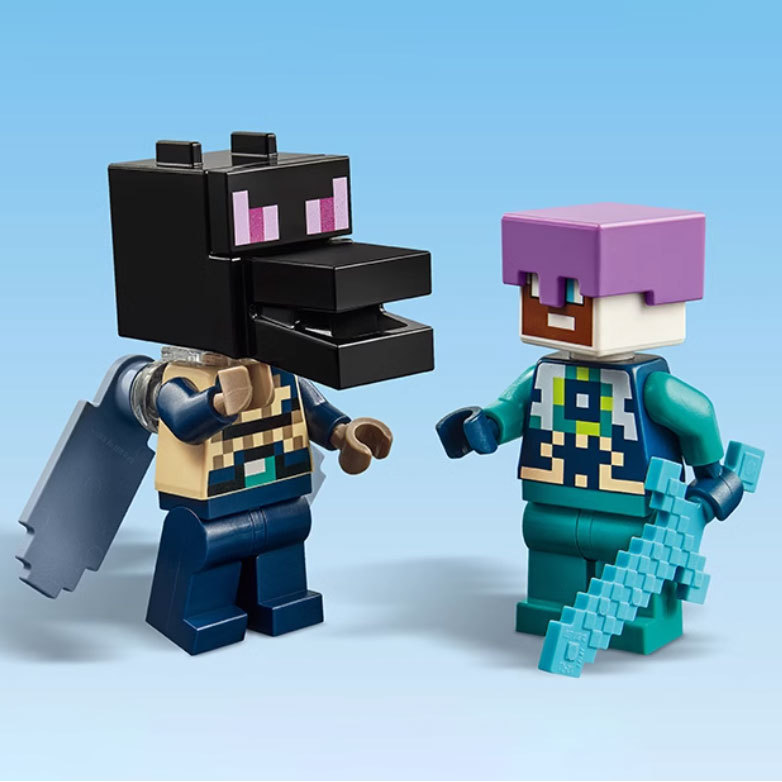 minecraft toy มายคราฟ Minecraft Series 21264 Ending Dragon และ Ending Ship Building Blocks 2025 สินค