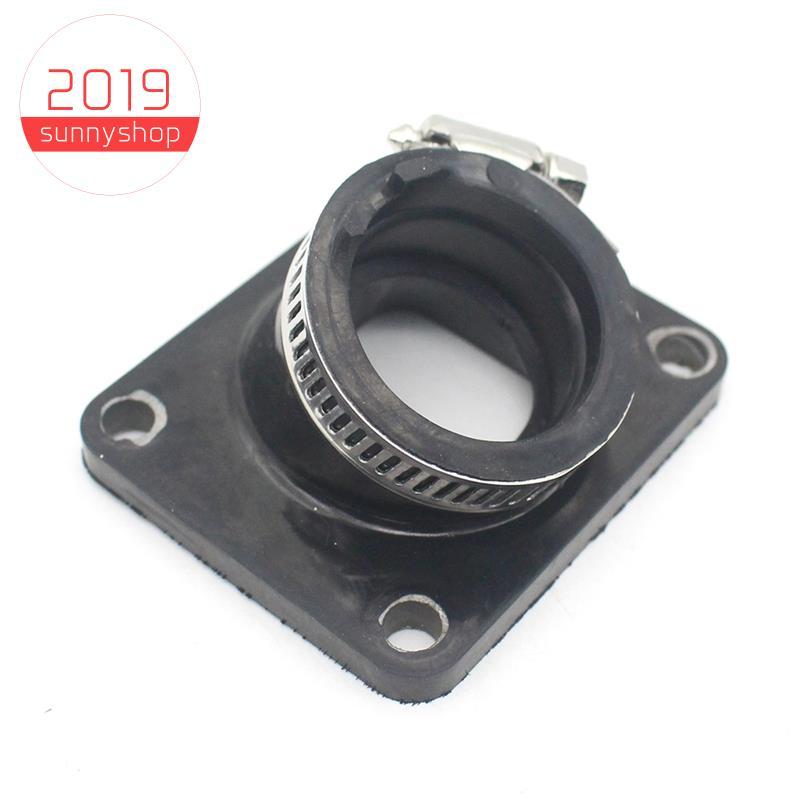 [sunnyshop2019]อะแดปเตอร์อินเทอร์เฟซคาร์บูเรเตอร์รถจักรยานยนต์ท่อร่วมไอดีสําหรับ AG100 DT100 DT125 M