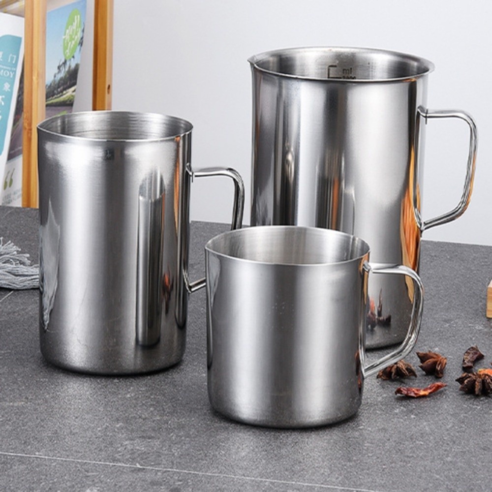 TABLEZO ห้องปฏิบัติการบีกเกอร์,ความจุขนาดใหญ่วัดจบการศึกษา,1000มิลลิลิตร500มิลลิลิตรสแตนเลสแก้วเอสเพรสโซ่อบ - รูปที่ 2