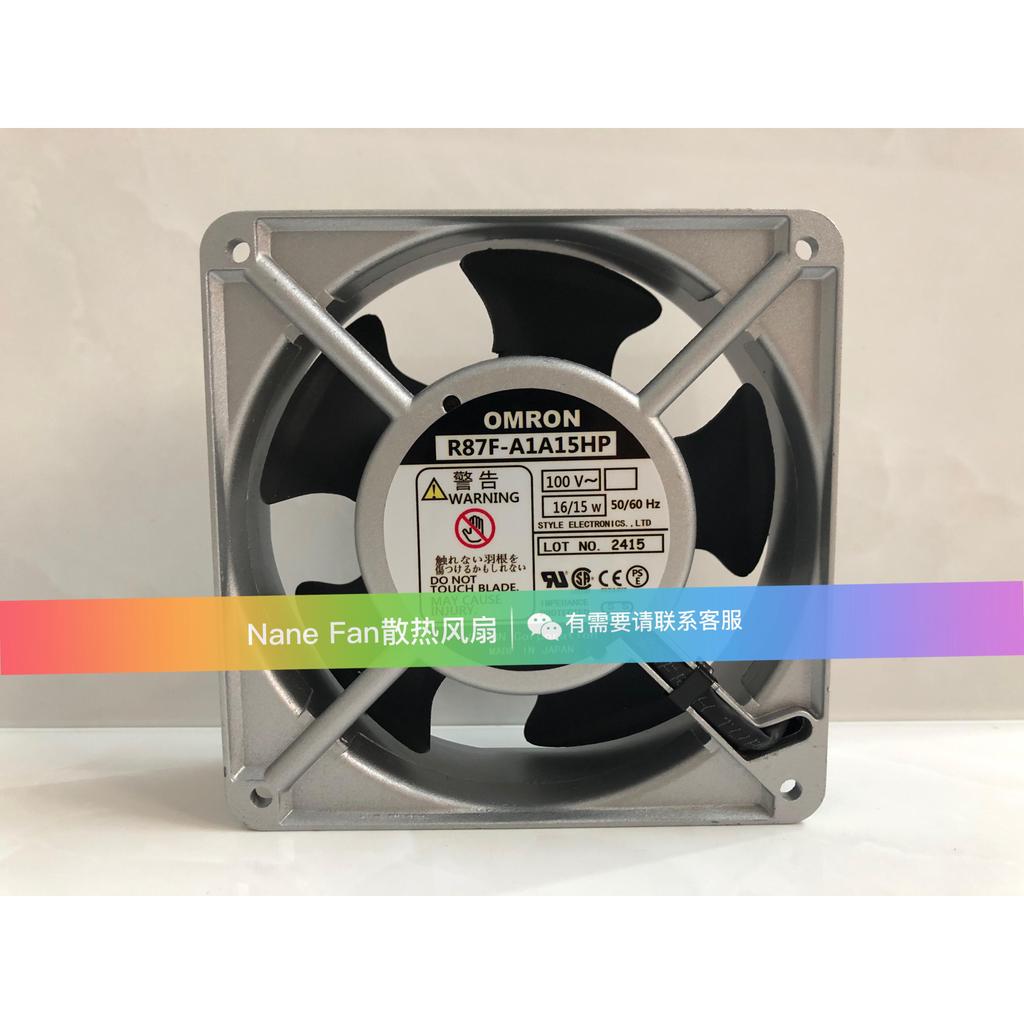 [Radiator] Japan OMRON OMRON R87F-A4A15HP R87FA-A1A15HP12038 พัดลม 100V/200V