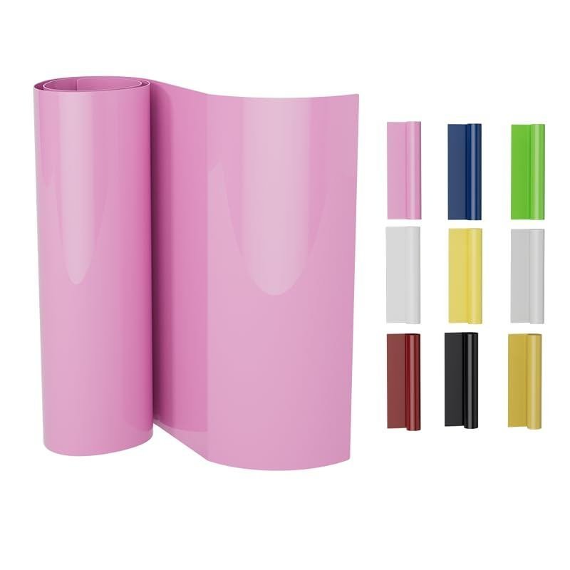 ไวนิลถ่ายเทความร้อน, 12in*6ft (30.5cm*183cm) HTV Vinyl, เตารีดบนไวนิลสําหรับเสื้อยืด, เตารีดพิมพ์ได้