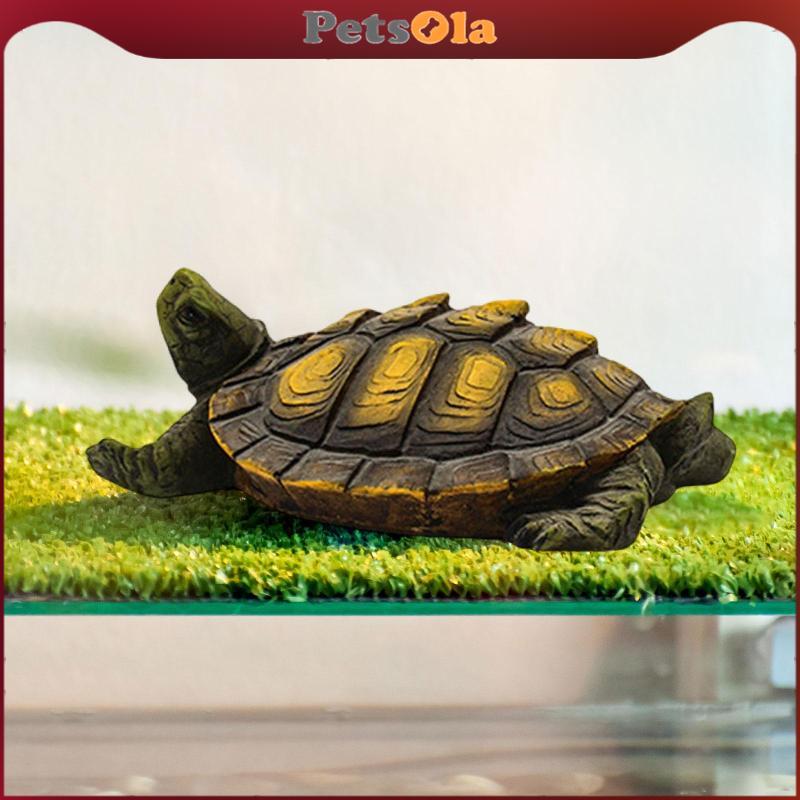 [PETSOLA] รูปปั้นเต่าตกแต่งลานกลางแจ้งเครื่องประดับเต่าสําหรับบ่อน้ํา YARD Decor