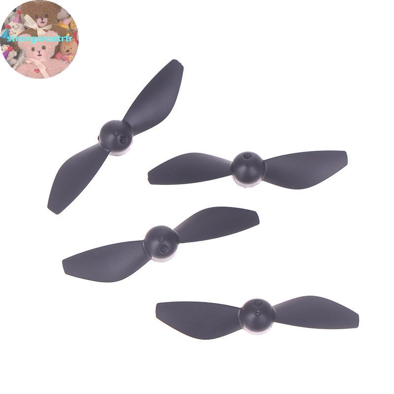 Strongaroetrtr 4PCS เครื่องบินอะไหล่ใบพัดใบมีด V66 I1 Pro CZ06 Mini GT3 RC อะไหล่ใบพัด TH