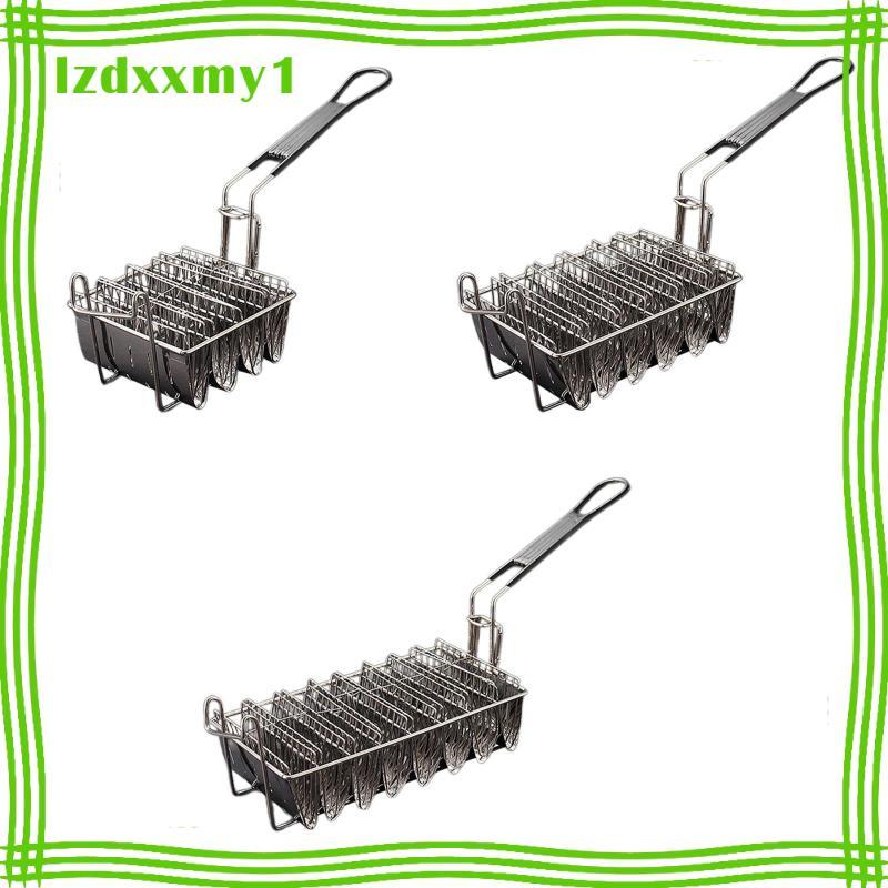 [Kiddy] Taco Basket Taco Shell,ตะกร้าทอดลึก,สแตนเลส,Taco Shell Fryer Deep Fryer Taco Holder Basket,ส
