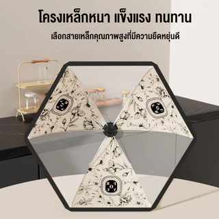 ฝาครอบอาหาร ฝาชีครอบอาหาร มุ้งครอบอาหาร ฝาชีครอบอาหารพับได้ ช่วยป้องกันแมลง และฝุ่นผงได้ดี 4 ขนาด