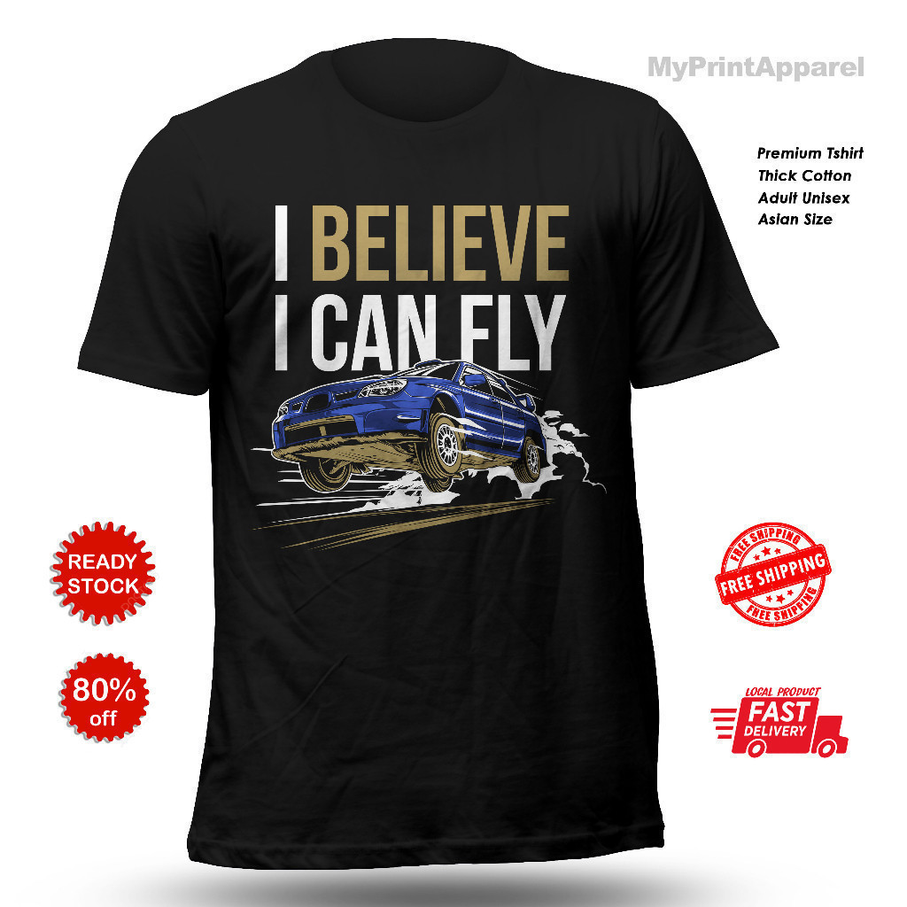 แฟชั่น Subaru 2025 Wrx Sti Motorsports Rally เสื้อยืดรถแข่ง Auto Tshirt 100% Tops Tees