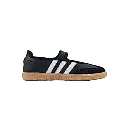 รองเท้า Adidas Mary Jane สีขาวและดำ JQ6445 WMNS หน้ายางกาวม