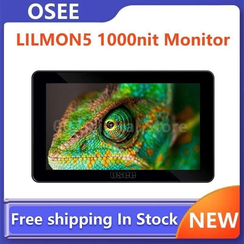 Hot Sales OSEE Lilmon 5 Monitor 5.5 inch 1000nits Touch 4K HDMI Oncamera Monitor Kit