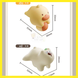 【ลดราคาพิเศษ】ซิลิโคนกันมุมโต๊ะ ตุ๊กตา ที่กันชนโต๊ะตัวการ์ตูน กันชนโต๊ะ หมานุ่มนิ่ม กันกระแทก