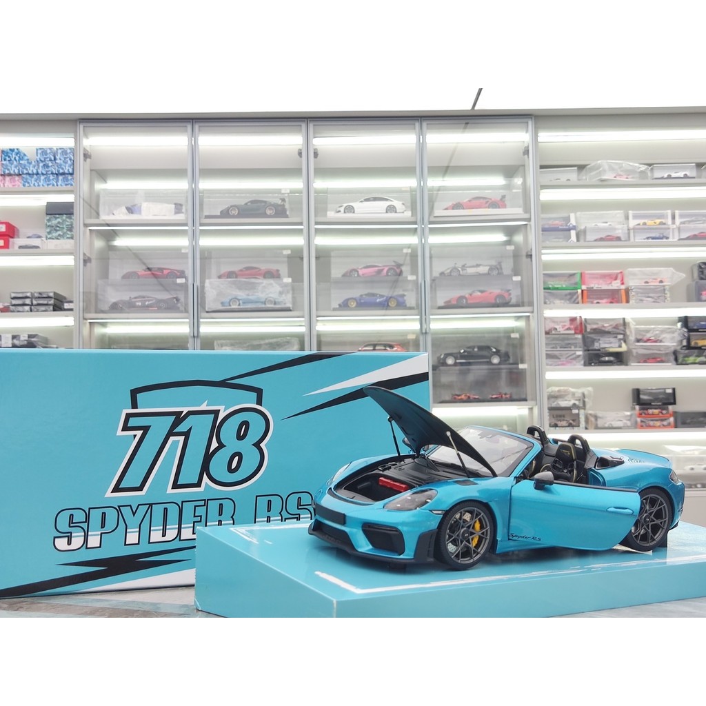 MINICHAMPS 1/18 Porsche 718 SPYDER RS 2024 Epanema Blue 1480 113063134