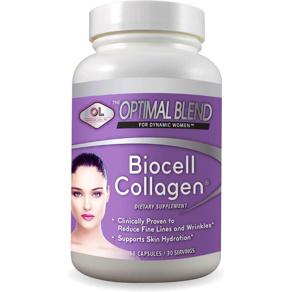 แคปซูลคอลลาเจน Optimal Blend Bio Cell 60 นับ