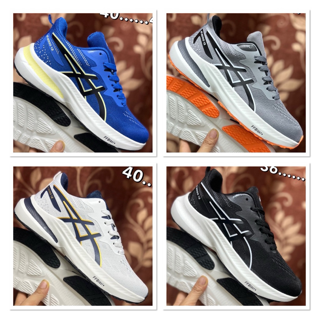 รองเท้า GT-2000 12 (Size40-45) White Gray Blue