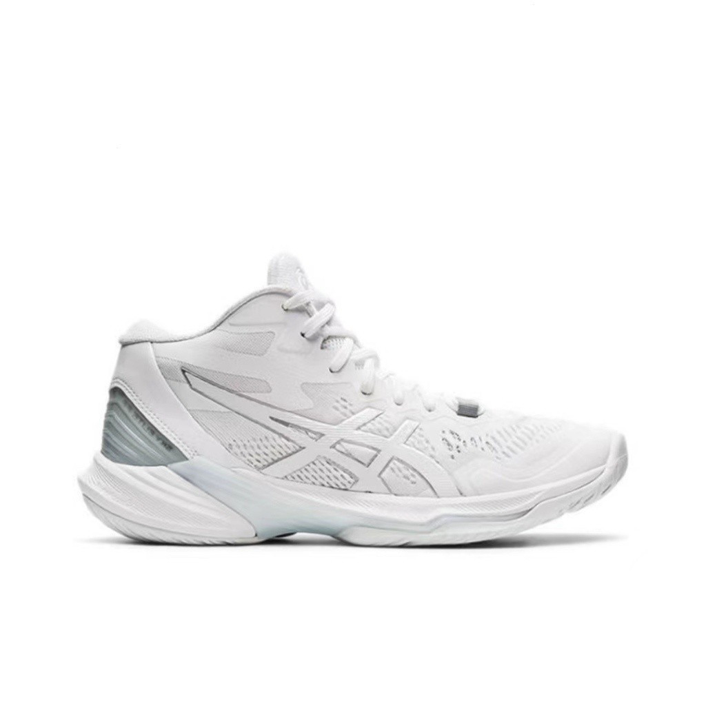 ASICS ใหม่ASICs รองเท้าวอลเลย์บอลสําหรับบุรุษและสตรี Sky elite FF Mt 2 Mid-Cut ทนทานรองเท้าวอลเลย์บอ