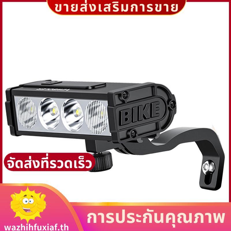ไฟจักรยานพับ กันน้ํา 3000 Lumen 2000mAh เหมาะสำหรับการขับขี่ในทุกสภาพอากาศ