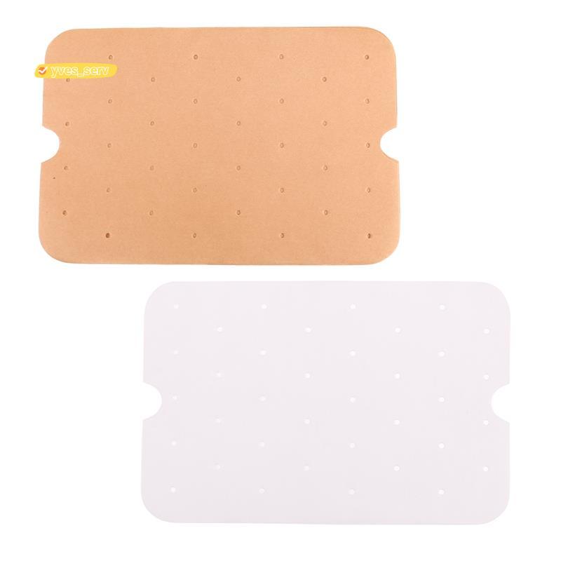 yves_service200 ชิ้น Air Fryer Parchment กระดาษ Liners สําหรับ Foodi XL สมาร์ท FG551 6-In-1 ย่างในร่