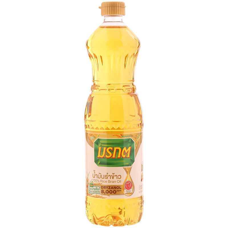 มรกตน้ำมันรำข้าว 8000ppm 1ลิตร Morakot Rice Bran Oil 8000ppm 1ltr. [หมายเลขบาร์โค้ด 8850154020452 ]