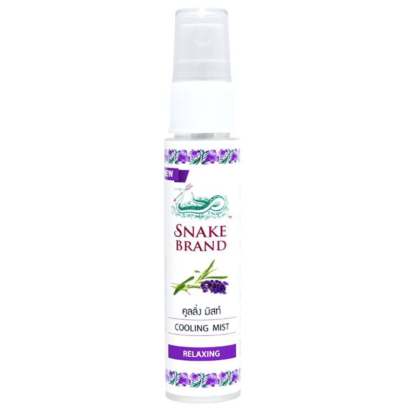 SNAKE BRAND - Cooling Mist Spray Relaxing (30 ml.) ตรางูคูลลิ่งมิสท์ รีแล็กซิ่ง 30 มล.