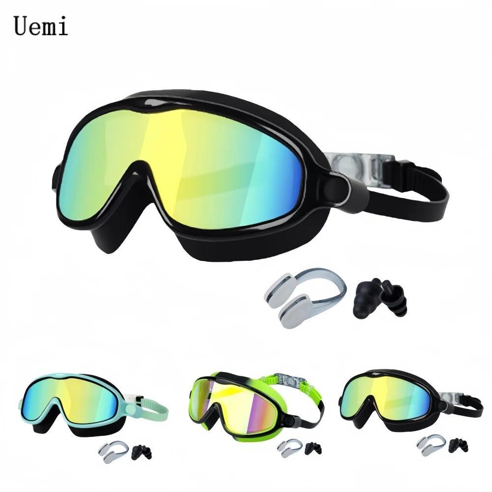 Swim Goggles Anti-Fog UV Protection Pool Water Kids Swimming Goggles for 3-15