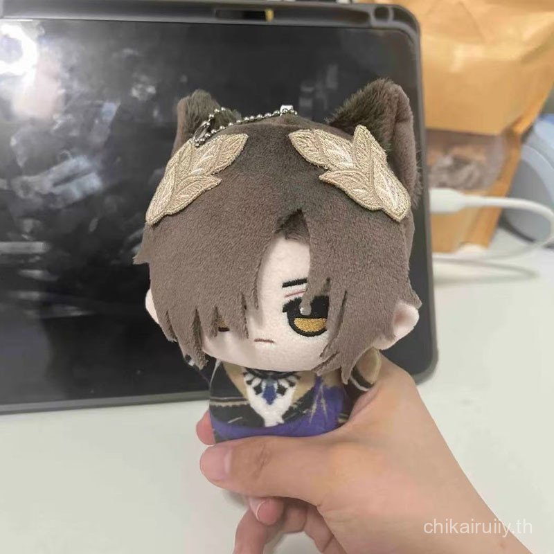 Arknights Bacchus Brownie 10 ซม.พิมพ์ผ้าฝ้ายตุ๊กตาจี้พวงกุญแจ,เกมรูปตุ๊กตา Merch ของขวัญสําหรับ Arkn