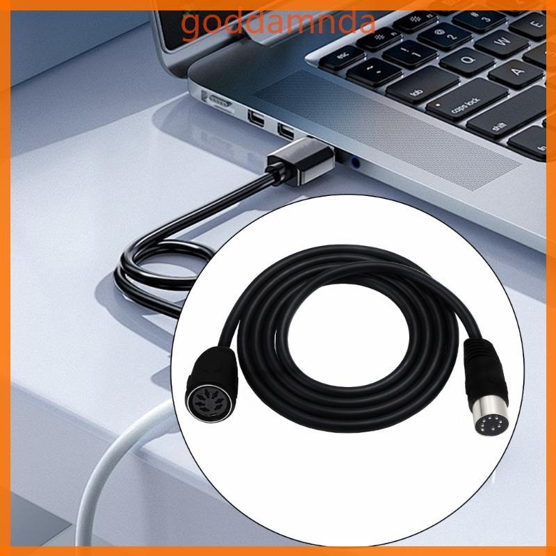 GODD 7Pin Din Male to Stereo Female Professional Cable for Naim Stereo Systems