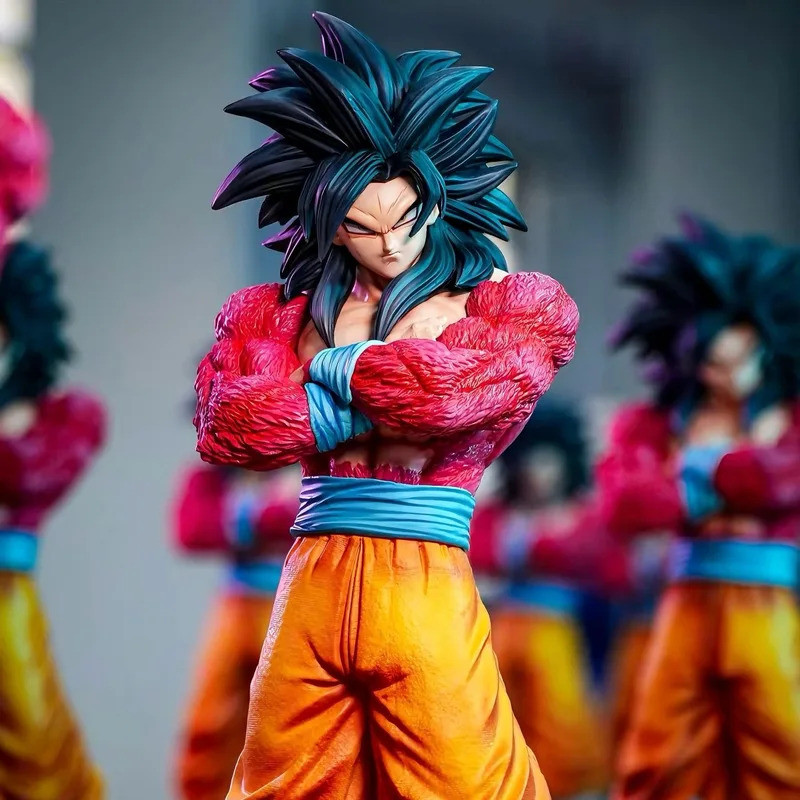 อะนิเมะ Dragon Ball Z SSJ4 Goku รูป DBZ Super Saiyan 4 Son Goku Action Figure รูปปั้นคอลเลกชันของขวั