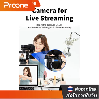 Proone Shop Mini Hdmi To Hdmi Adapter อะแดปเตอร์ 3D 8K 60HZ สำหรับจอมอนิเตอร์พกพา กล้อง DV