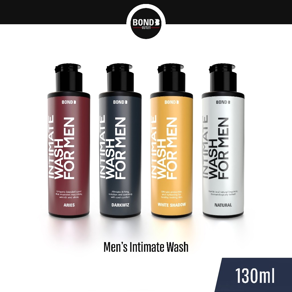 Bond Wash ขวดใหญ่ 130 ml เจลล้างน้องชาย สูตรอุ่น/เย็น/อ่อนโยน บอนด์ เจลทำความสะอาดจุดซ่อนเร้น