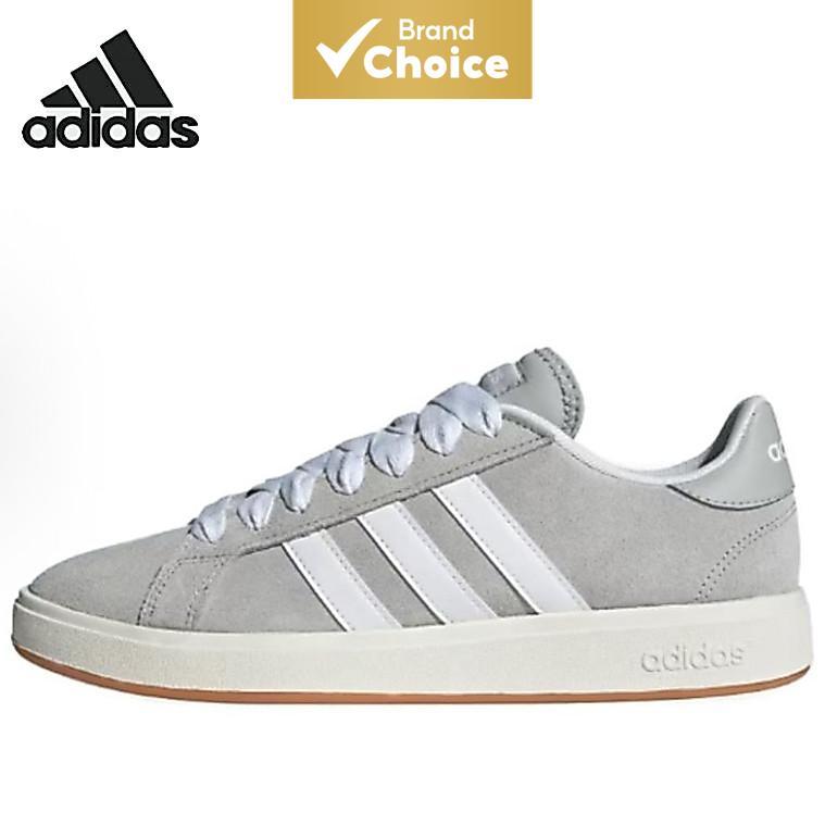 Adidas Grand Court Base Suede รองเท้าผ้าใบ Low-top Unisex Ih6185